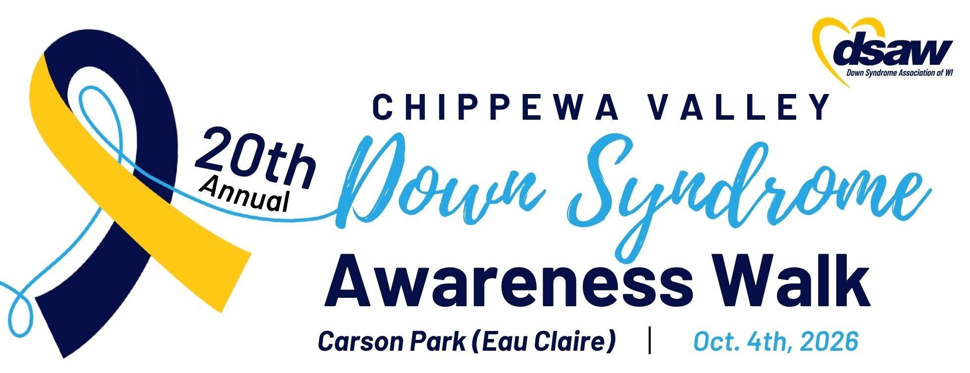 20th Annual Chippewa Valley Down Syndrome Awareness Walk 2026